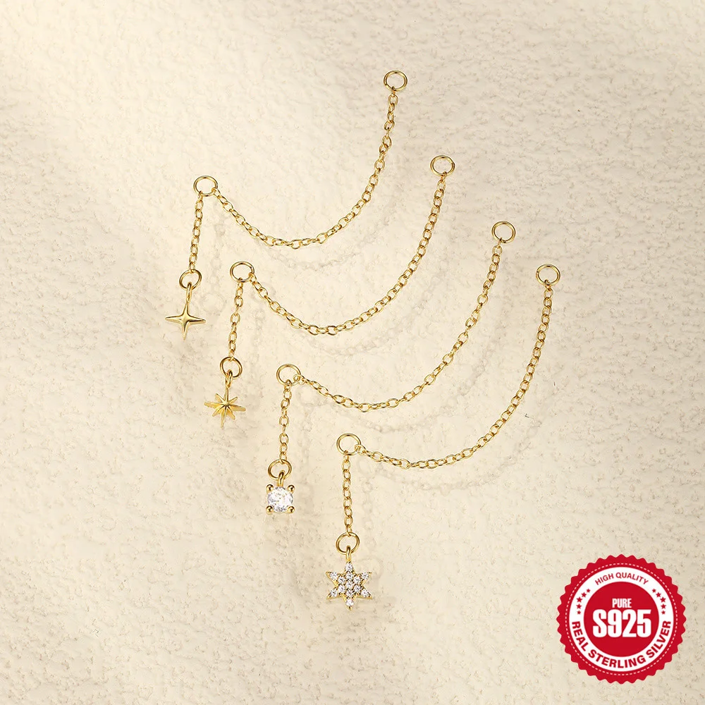 925 Sterling Silver Hoop Earrings - style D - Small Round - Image 3